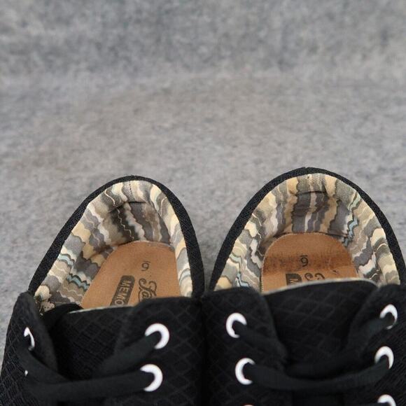 Faded Glory Shoes Womens 6 Sneakers Athletic Lifestyle Memory Foam Active Black - Picture 12 of 16